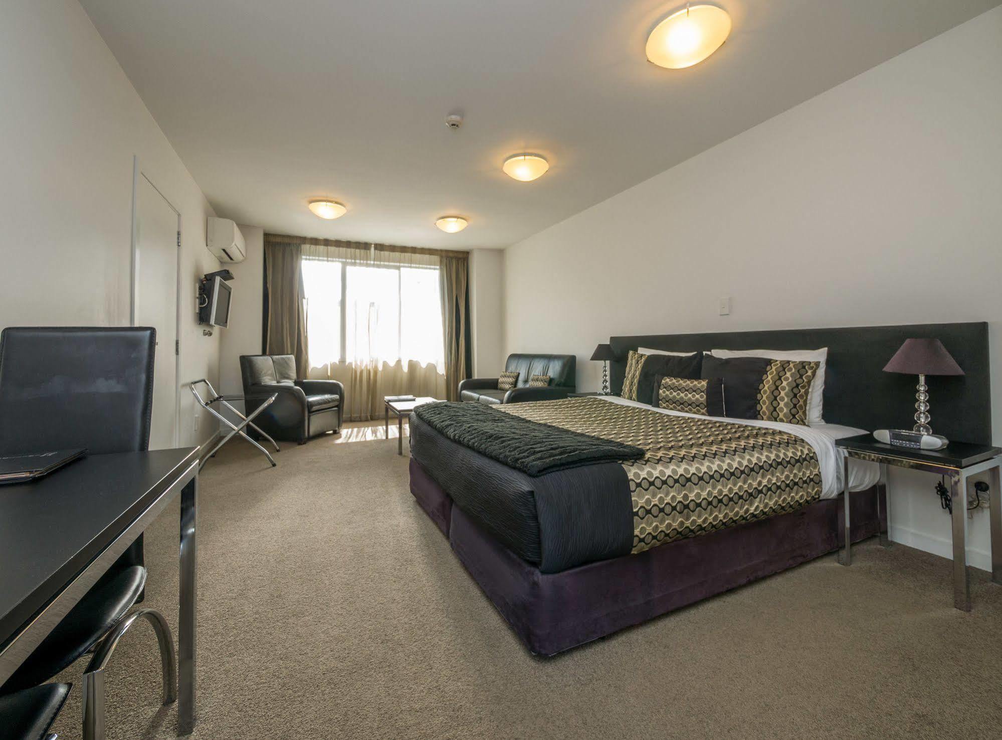 Bellano Motel Suites Christchurch Exterior foto A typical room at the hotel
